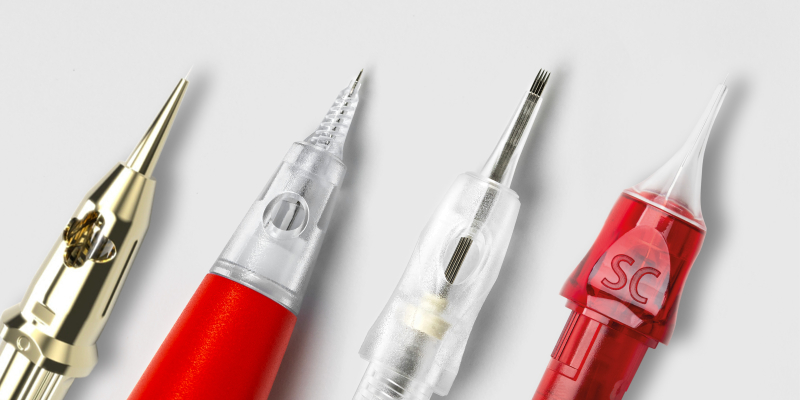 Module d'hygiène Swiss Color Aiguille de maquillage permanent Instructions pour le choix d'aiguilles PMU adaptées à toutes les techniques PMU, comme le Powder Brows, le Lip Blush ou la pigmentation de l'eyeliner.