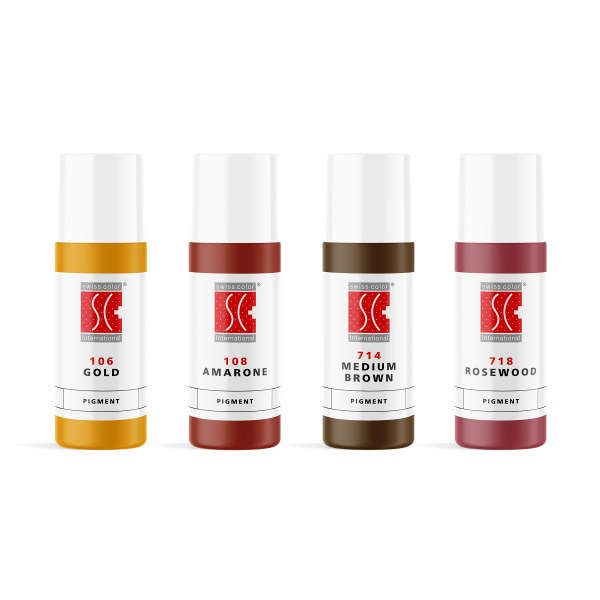 Areola Pigments Set, Fitzpatrick IV-VI