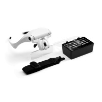 Lunettes-loupes avec verres de rechange et une sangle Lunettes-loupes avec verres de rechange et une sangle