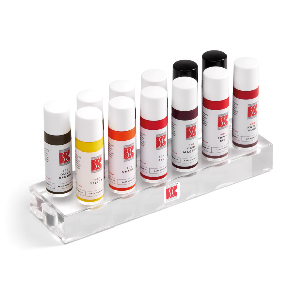 Supports acryliques avec pigments et adjuvants